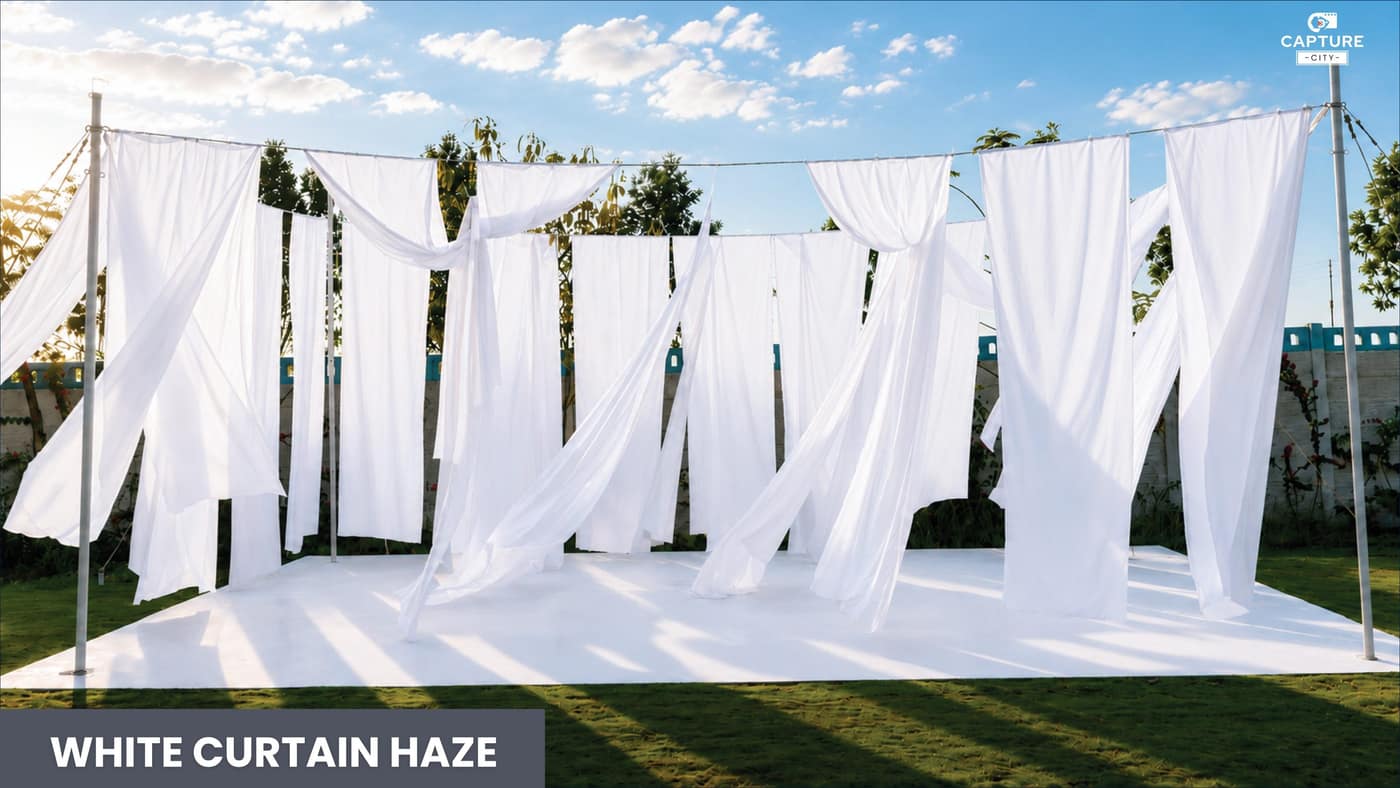 White Curtain Haze